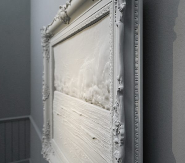 Hans Op de Beeck - Idyll - 122x101x8cm, Polyester, staal en coating (detail)