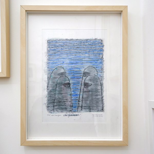 The van Bergen - De gesluierden - Tekening op papier