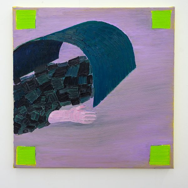 The van Bergen - De zwerver - 55x55cm, Olieverf op canvas