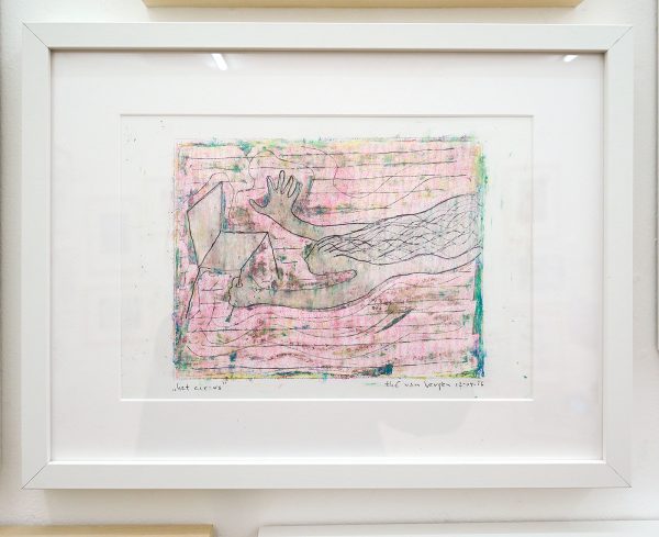 The van Bergen - Het circus - Tekening op papier