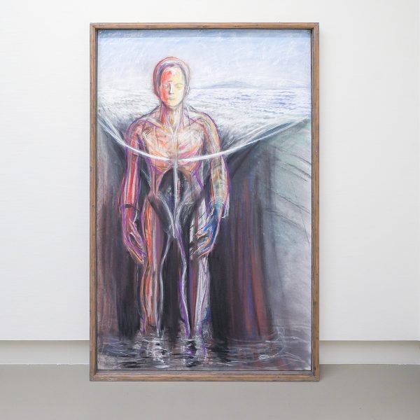 Fred Landsman - Zonder Titel - Pastel op papier