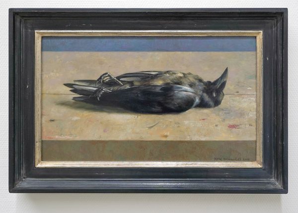 Henk Helmantel - Dode Roek - Olieverf op doek