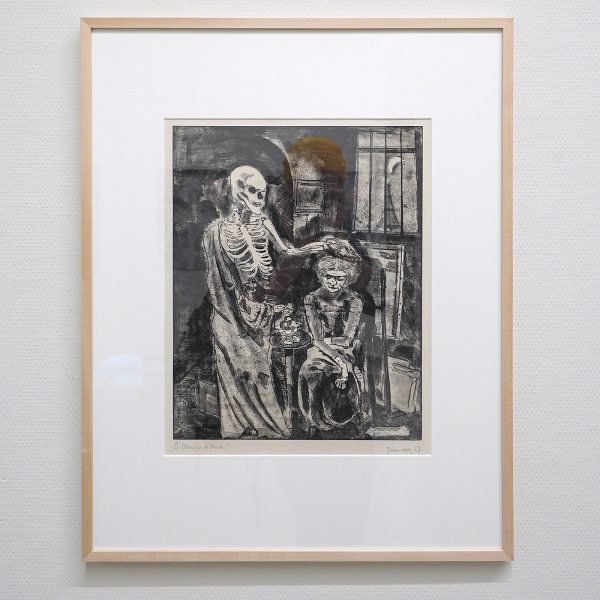Jeanne Bieruma Oosting - Le Gloire et la Mort - Lithografie, inkt op papier