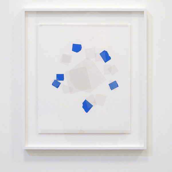 Kees Goudzwaard - Around the Middle - 40x34cm, Acrylverf op karton