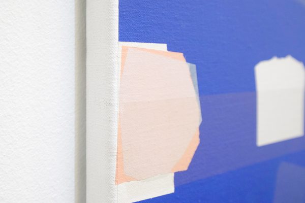 Kees Goudzwaard - Arranged Fragments - 75x60cm, Olieverf op doek (detail)