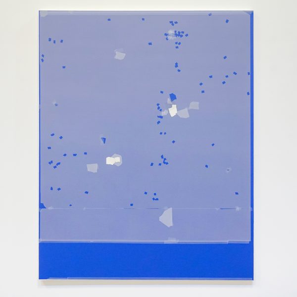 Kees Goudzwaard - Transparency with Holes - 150x120cm, Olieverf op doek