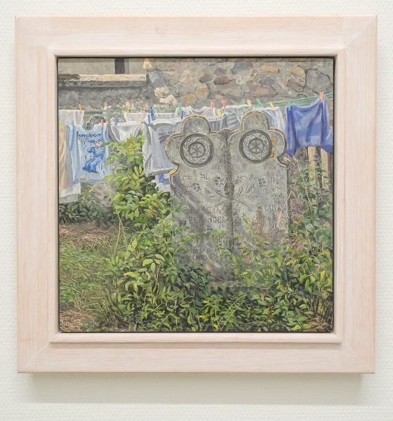 Kris Spinhoven - Grastenen bij la Combe d'Andrieu - Olieverf op doek