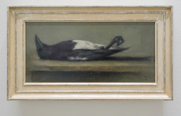 Pieter Knorr - Ekster - Olieverf op doek
