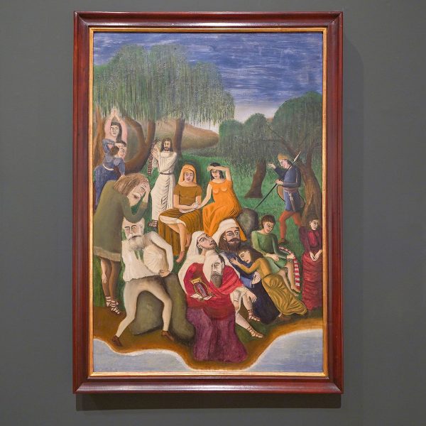 Adalbert Trillhaase - De Klaagzang van de Joden - Olieverf op doek, circa 1925