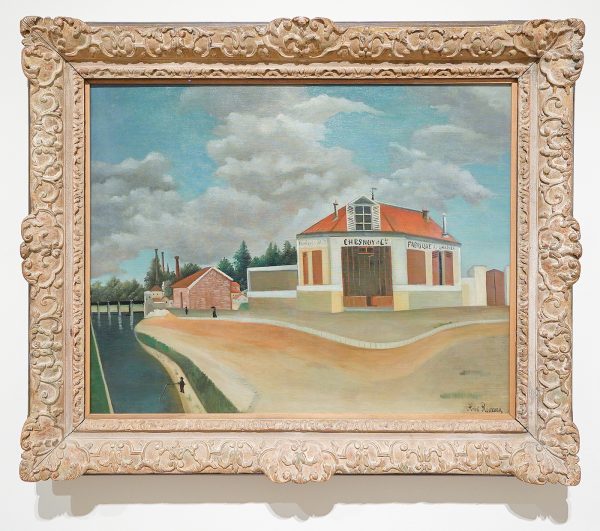 Henri Rousseau - De stoelenfabriek in Alfortville - Olieverf op doek, 1897