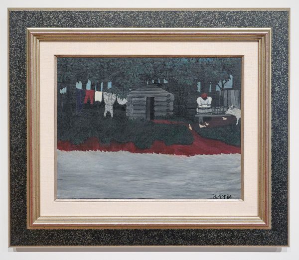 Horace Pippin - De Was - Mogelijk olieverf op doek, 1942