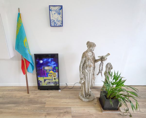 Niels Broszat - Icoon #039 - 30x20cm, Inkt op papier & The Idea of Syrian Gardens - 4563x3202pixels, sRGB JEPG