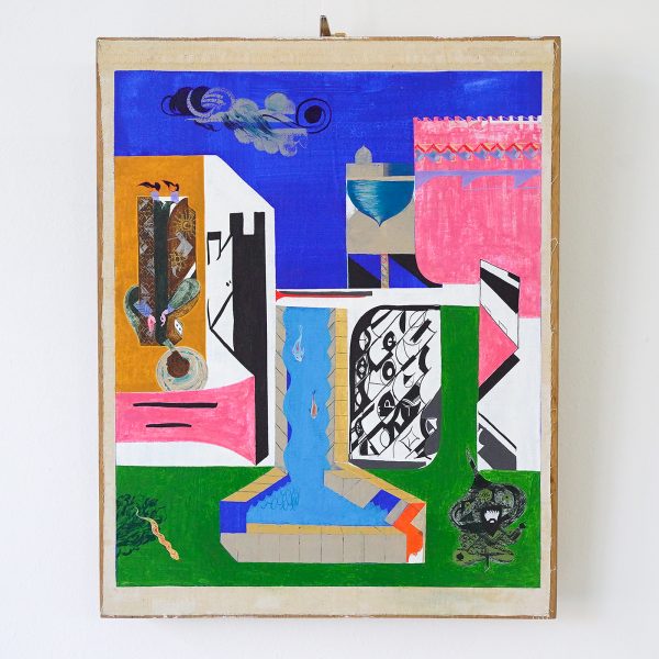 Niels Broszat - Icoon #045 - 42x33cm, Ei tempera en olieverf op paneel