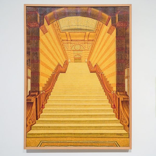 Sal Meijer - Opgang Stedelijk Museum - Olieverf op doek, 1912