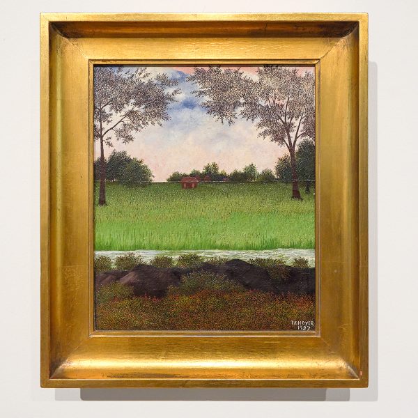 Thorvald Arnst Hoyer - Wekken (ontwaken) - Olieverf op doek, 1937