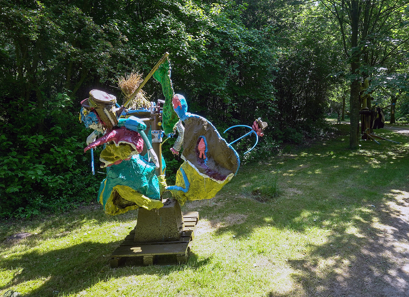 David Bade - Badevaart (Geloof, Hoop en Liefde) - Mixed media