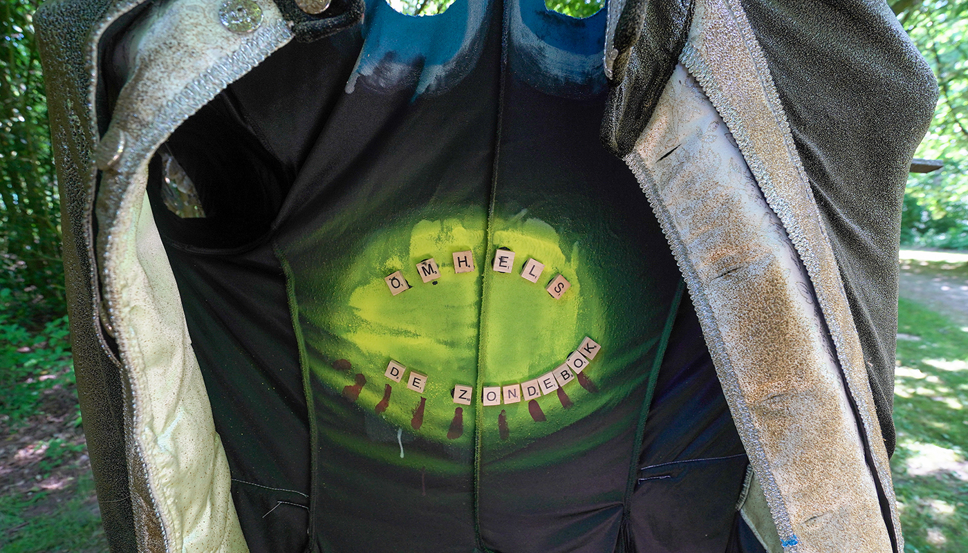 David Bade - Badevaart (Zondebok) - Mixed media (detail)