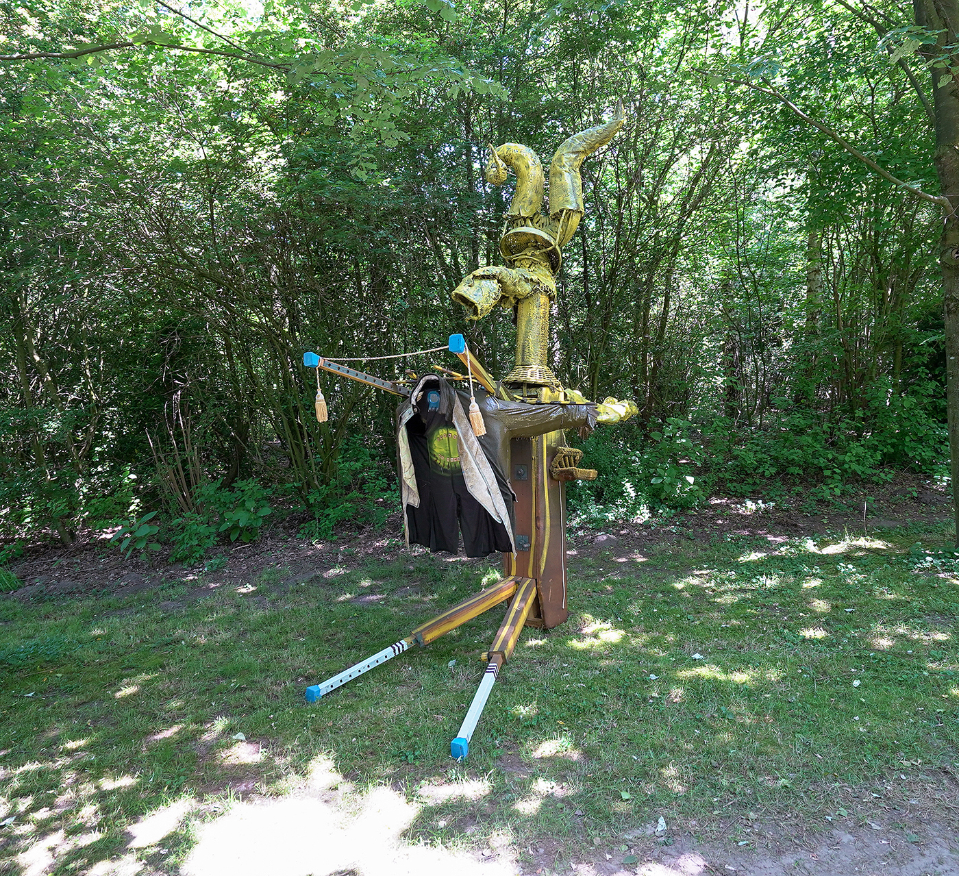 David Bade - Badevaart (Zondebok) - Mixed media