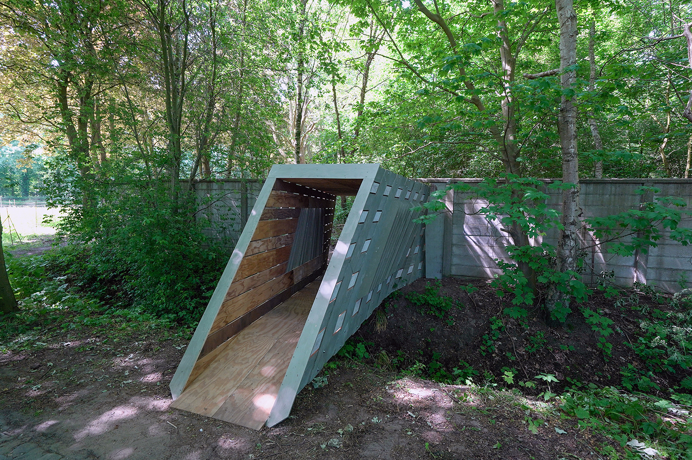 Frank Havermans - KAPKAR, H3H, YPB - 901x380x250cm, Poortbrug, multiplex