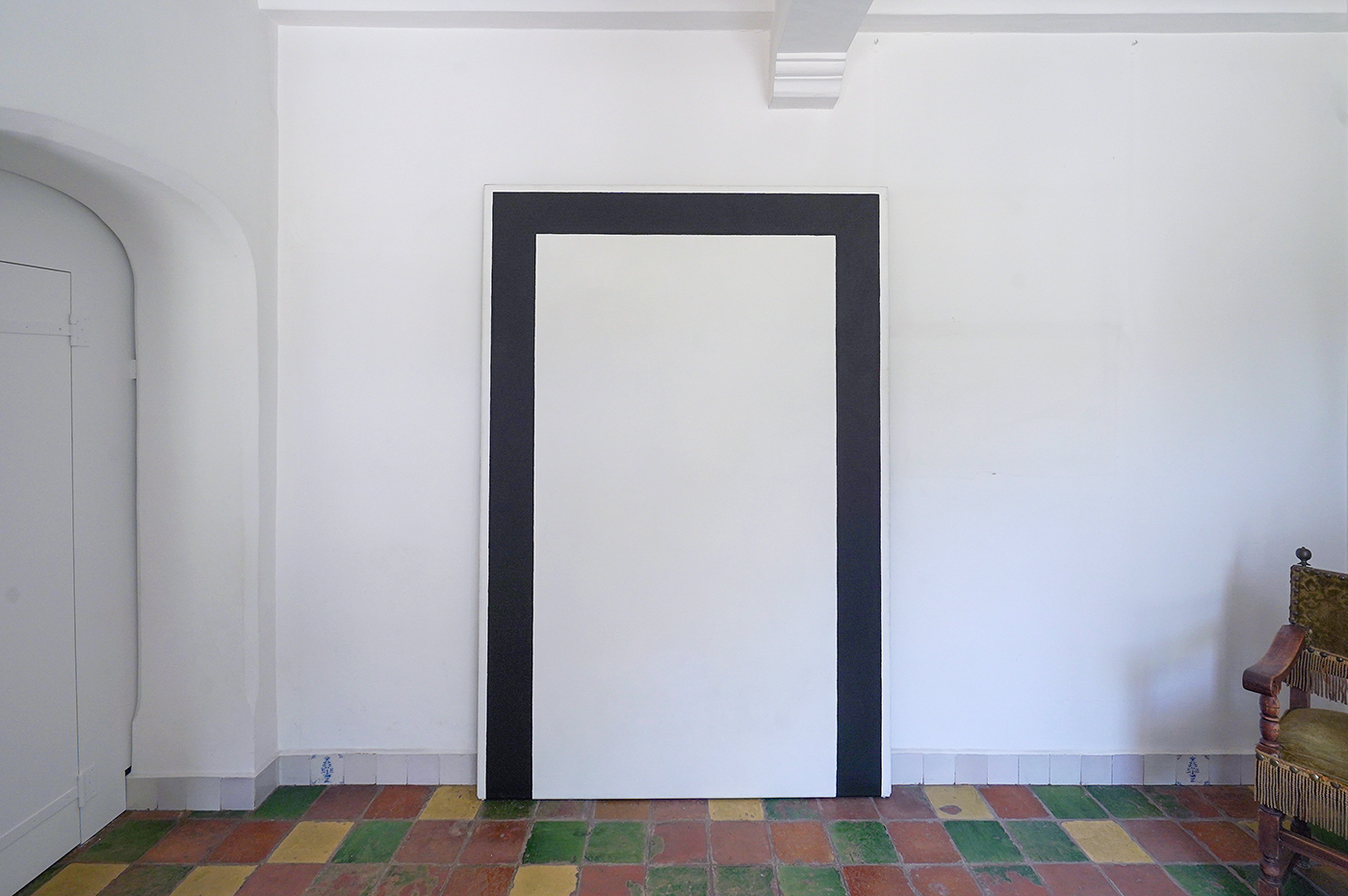 JCJ Vanderheyden - Zon der Titel - 243x162cm, Acrylverf op doek