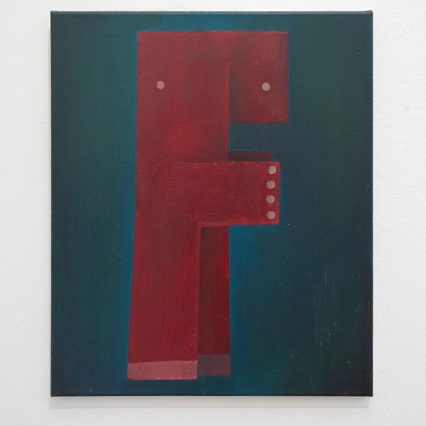 Maarten Ploeg - F-Man - Olieverf op linnen, 1985