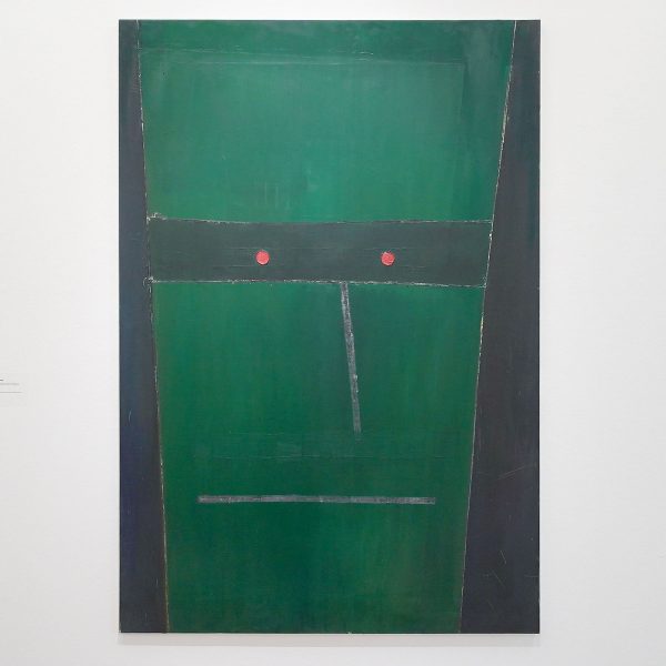 Maarten Ploeg - Groot Groen Hoofd - Olieverf op doek, 1984