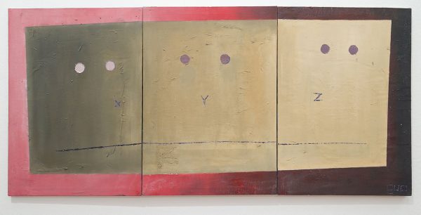 Maarten Ploeg - XYZ - Olieverf op linnen, 1984