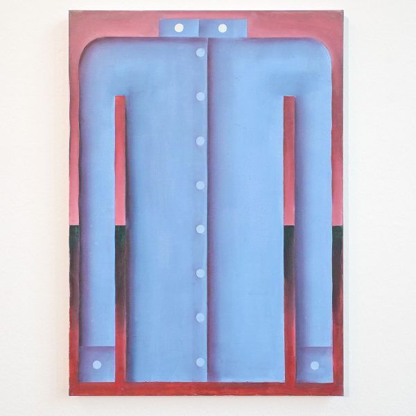 Maarten Ploeg - ZT (Zelfportret) - Olieverf op doek, 1992