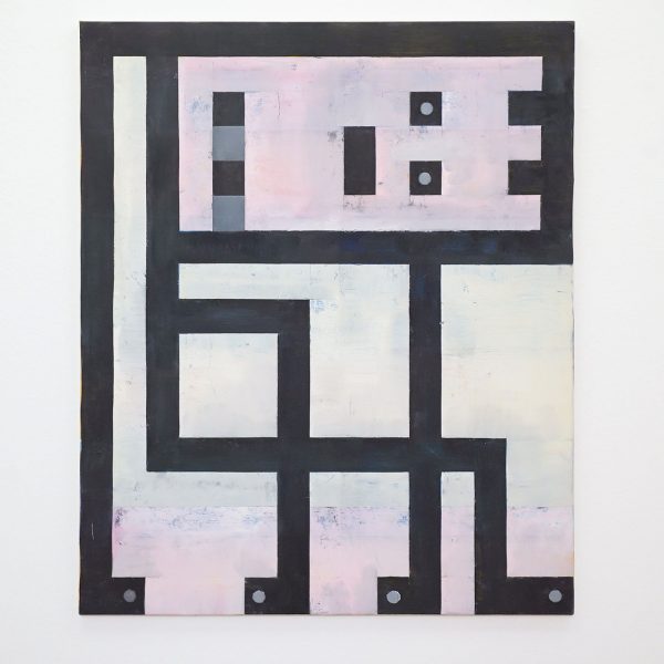 Maarten Ploeg - Zwak - Olieverf op doek, 1994