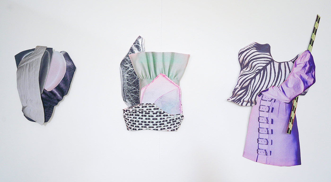 Noah Arends - Gem & When Summer Meets Spring & Hippotigris - 140x100cm, Wandsculpturen, sublimatieprint op textiel op MDF