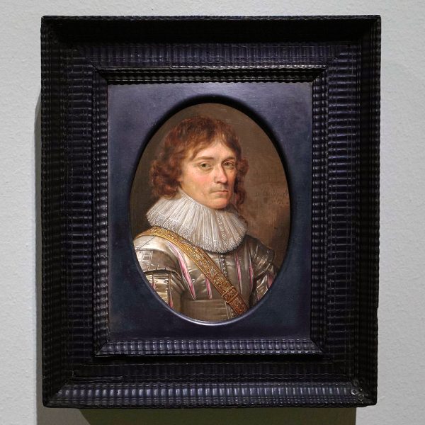 David Bailly - Portret van Prins Ulrik van Denemarken - Olieverf op paneel, 1627