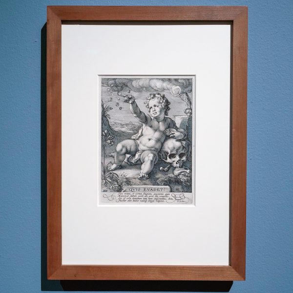 Hendrick Goltzius - Homo bulla - Gravure, 1594