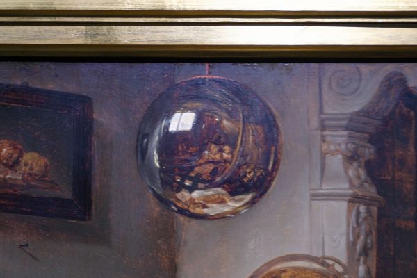 Simon Luttichuys - Vanitasstilleven - Olieverf op paneel, 1645-1646 (detail)