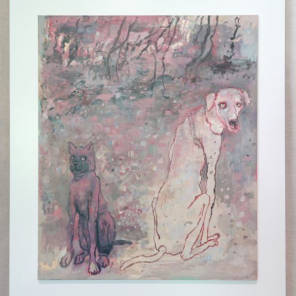 Hannah van Bart - Face to Face - Olieverf op doek, 2018