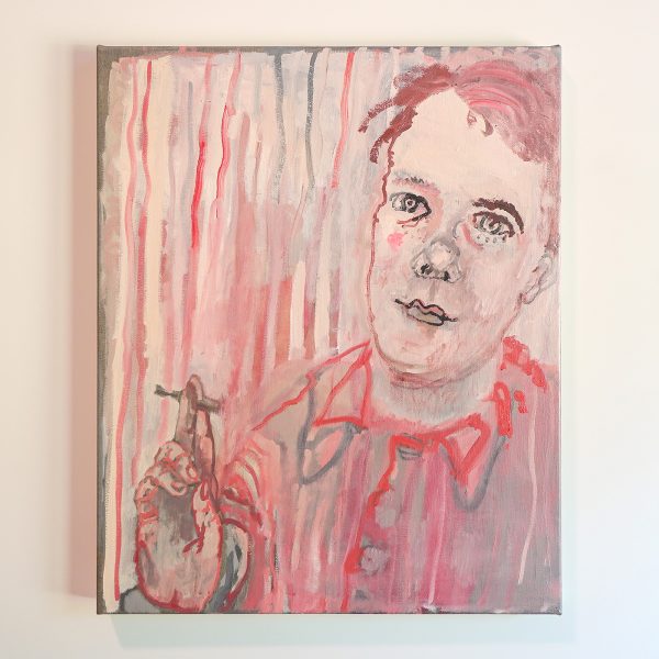 Hannah van Bart - Friend - Olieverf op doek, 2019