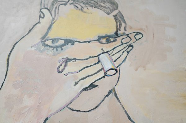 Hannah van Bart - Grief - Olieverf op doek, 2008 (detail)