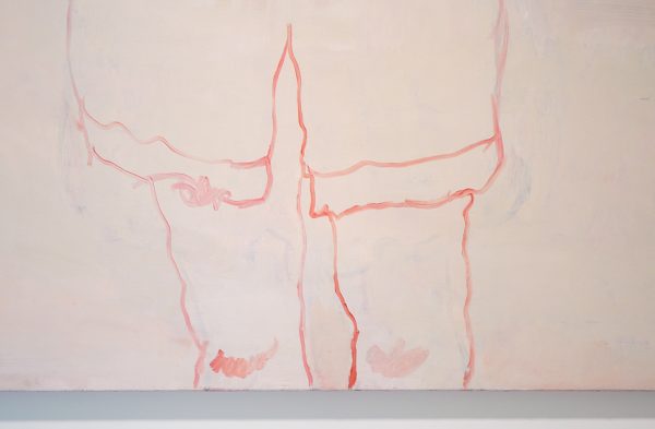 Hannah van Bart - Her unshakable conviction to say no to the proposal stirred her from anxious slumber - Olieverf op doek, 2015 (detail)