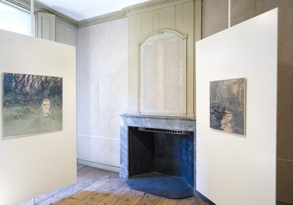 Hannah van Bart - In the Garden & Zonder Titel - Olieverf op doek