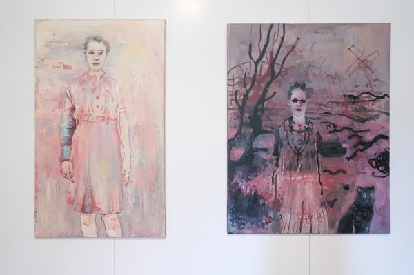 Hannah van Bart - Zonder Titel & Home - Olieverf op doek, 2016 & 2019