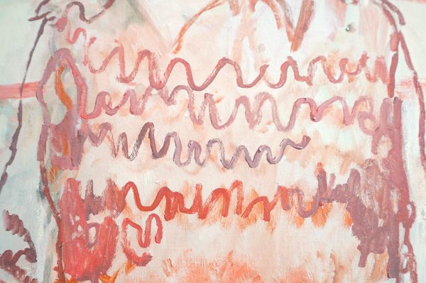 Hannah van Bart - Zonder Titel - Olieverf op doek, 2016 (detail)