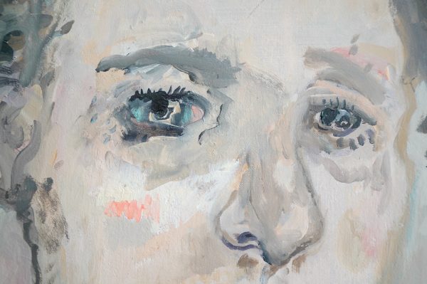 Hannah van Bart - Zonder Titel - Olieverf op doek, 2017 (detail)