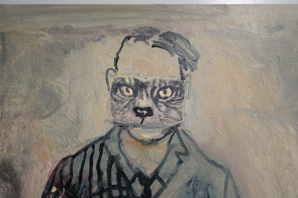 Hannah van Bart - Zonder Titel - Olieverf op doek, 2021 (detail)