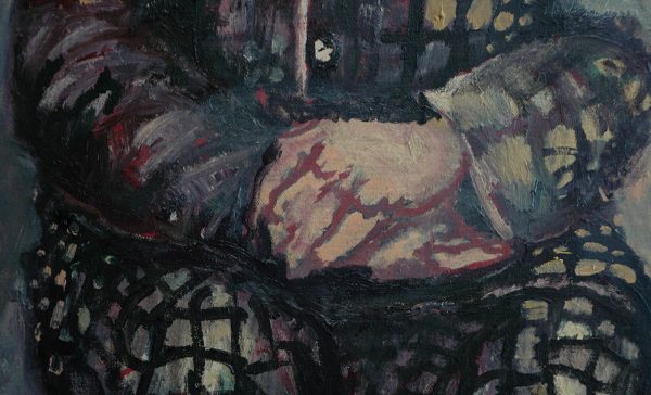 Hannah van Bart - Zonder Titel - Olieverf op doek, 2021 (detail)