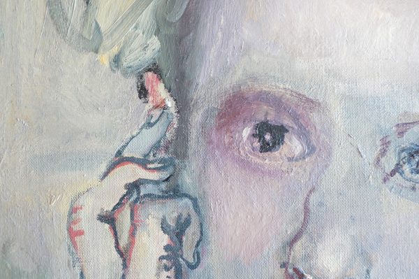 Hannah van Bart - Zonder Titel - Olieverf op doek, 2021 (detail)