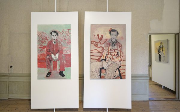 Hannah van Bart - Zonder Titel & Zonder Titel - Olieverf op doek, 2021