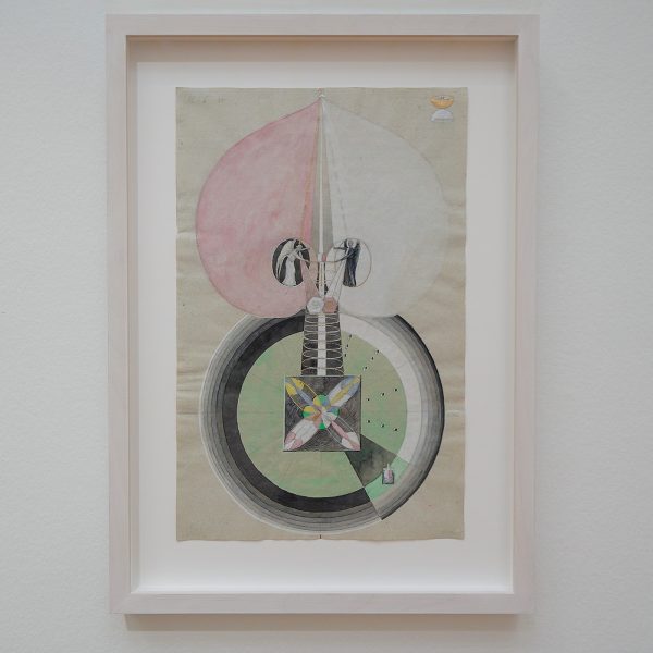 Hilma af Klint - Boom der wijsheid, Serie W, nr 1, 2, 3, 4, 5, 6, 7a & 7b - Waterverf, gouache, potlood en inkt op papier, 1913-1915