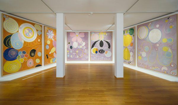 Hilma af Klint - De Tien Grootste, Groep IV - Tempera op papier bevestigd op doek