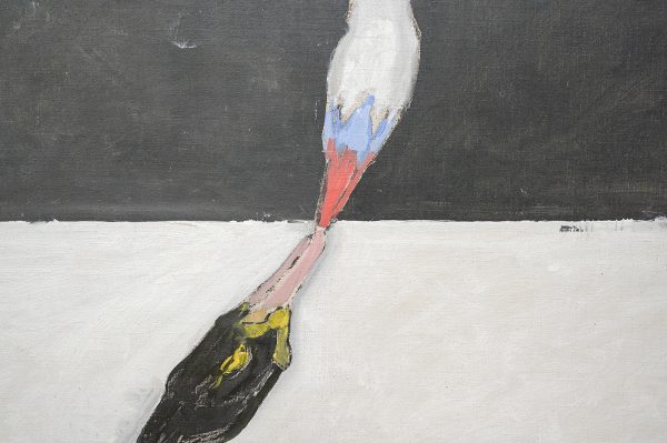 Hilma af Klint - De Zwaan, serie SUW, UW, groep IX, Deel I, nr 1, 8 & 10 - Olieverf op doek, 1914-1915 (detail)