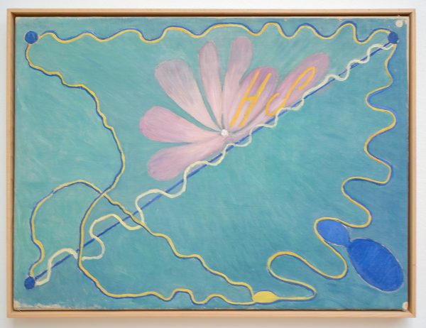 Hilma af Klint - De erosserie, serie WU, de Roos, Groep II nrs 1-8 - Olieverf op doek, 1907