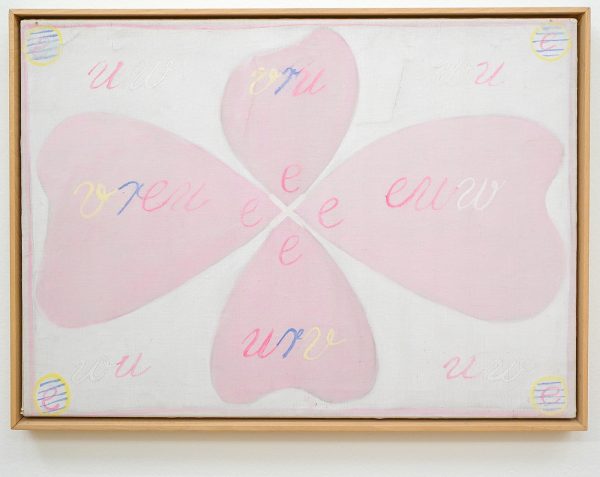 Hilma af Klint - De erosserie, serie WU, de Roos, Groep II nrs 1-8 - Olieverf op doek, 1907